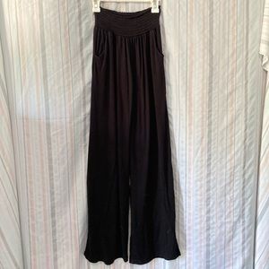 Baggy beach pants with pockets